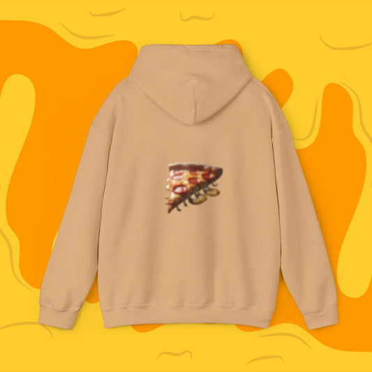 Unisex Blurred Pizza Slice Hoodie